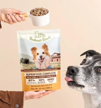 Badlands Ranch Superfood Complete Wild Fish & Turkey Formula Dog Badlands Ranch Superfood Complete Wild Fish & Turkey Formula Dog