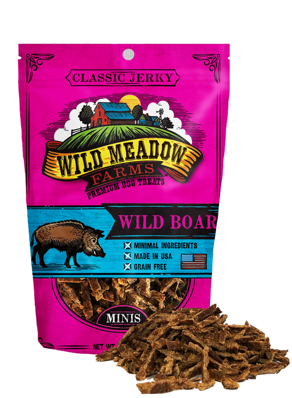 Wild Meadow Classic Wild Boar Minis Dog Treats
