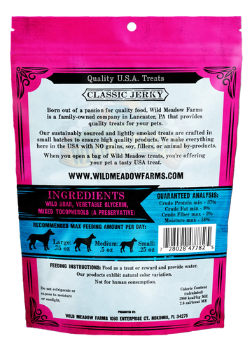 Wild Meadow Classic Wild Boar Minis Dog Treats
