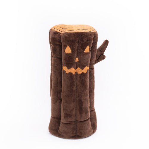 ZippyPaws Halloween Burrow® – Haunted Log Dog Toy