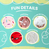 Snugarooz Poptart & Raspberry Dog Toy