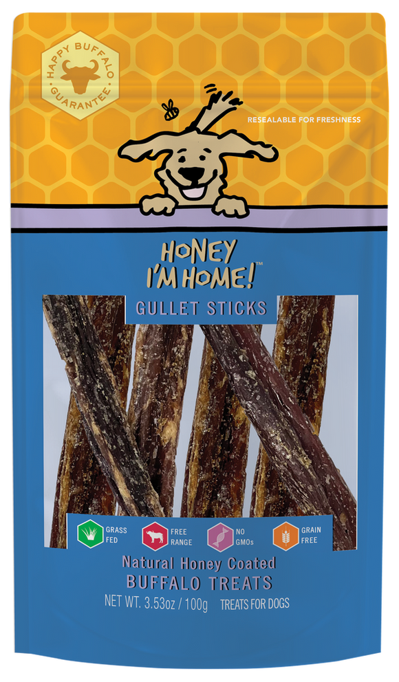 Honey I'm Home! Gullet Sticks Dog Treats