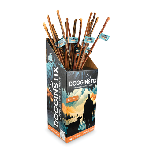 Dogginstix Bully Sticks 24 Cane Dog Treats