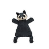 HuggleHounds Reggie Raccoon HuggleFlatties™ Durable Plush Dog Toy