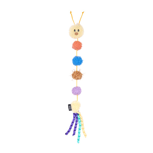 ZippyClaws® PomPom Caterpillar Cat Toy