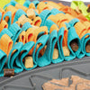 Messy Mutts Square Forage/Snuffle Mat plus Lick Mat, 16 x 16
