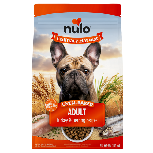 Nulo Culinary Harvest Baked Turkey & Herring Recipe for Adult Dogs Food