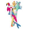 fabdog Mini Twisty Shark Dog Toy