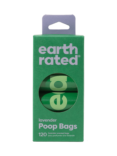 Earth Rated Dog Poop Bags Refill Rolls - 100% Leak-Proof & Extra Strong