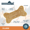 Dogginstix Beef Collagen Collabone Dog Treats 6 - Case of 50