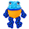 KONG Tropics Rattlez Frog Dog Toy