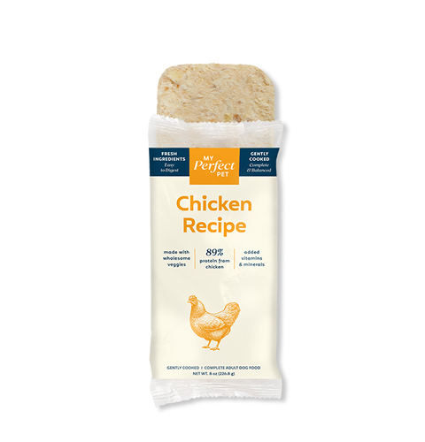 My Perfect Pet Chicken Snuggles Frozen Dog Food