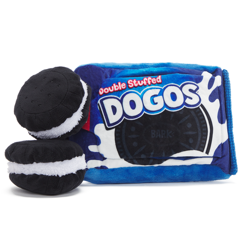 BARK Dogo Dunkers Plush Enrichment + Multi-Part + Fetch Dog Toy