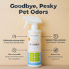 Oxyfresh Extra Strength Pet Deodorizer - Odor Eliminator Works On-Contact