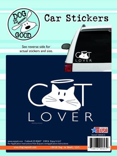Enjoy it! Cat lover car sticker