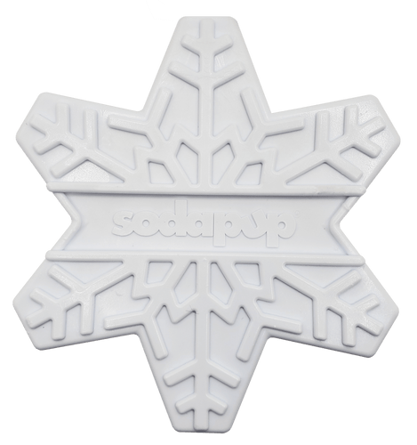 SodaPup Snowflake Ultra Durable Nylon Dog Chew Toy