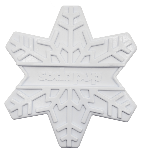 SodaPup Snowflake Ultra Durable Nylon Dog Chew Toy