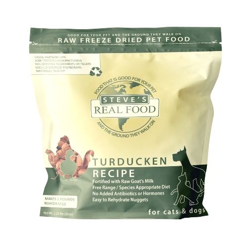 Steve's Real Food Freeze-Dried Dog Food Turducken Diet