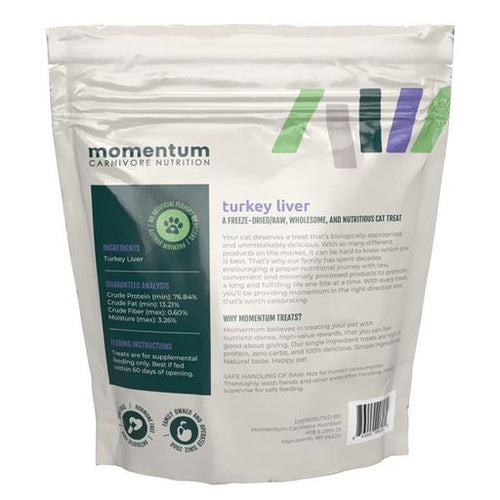 Momentum Freeze Dried Turkey Liver CAT Treats (1.9 oz)