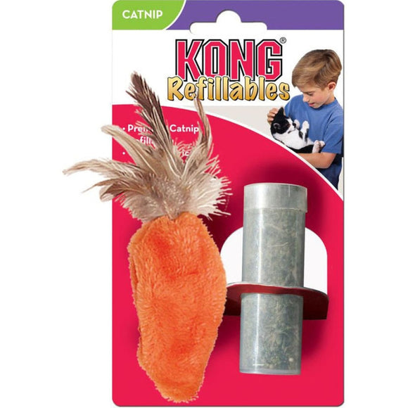 KONG REFILLABLES CARROT (ORANGE)